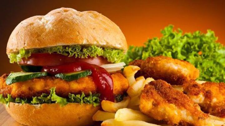 Haitallista pikaruokaa